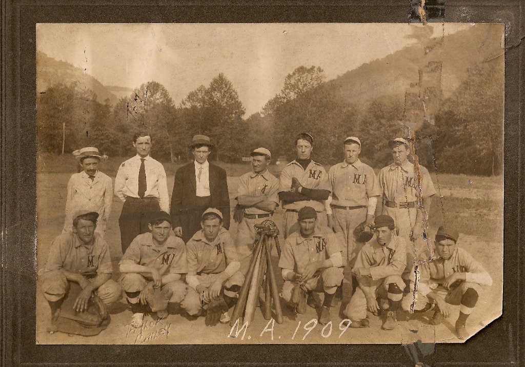 baseball team 1909